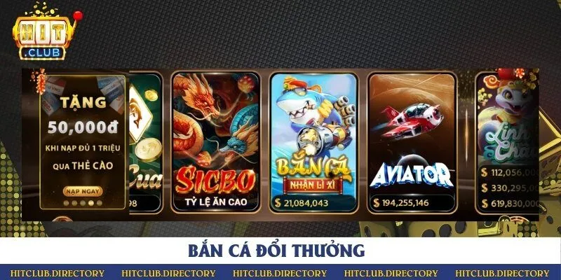 Bắn cá đổi thưởng