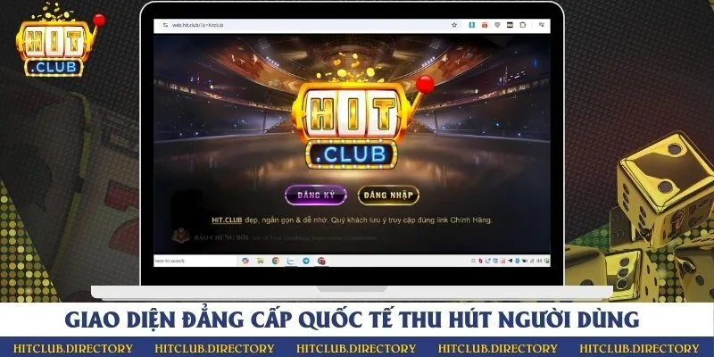 Giao diện đẳng cấp quốc tế thu hút người dùng