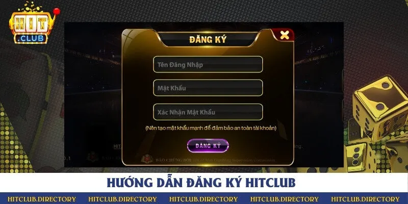 Hướng dẫn đăng ký Hitclub